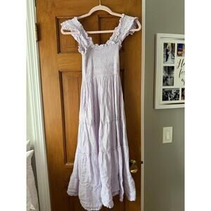 Hill House Home Lilac Linen Nap Dress